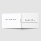 モダン ゲストブック (全面)