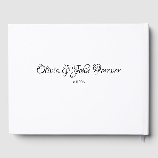 モダン ゲストブック (裏面)