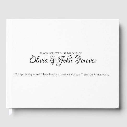 モダン ゲストブック (正面)