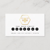 モダン&ゴールデンエレガントハニービーキーパー ロイヤリティカード (正面)