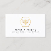 モダン&ゴールデンエレガントハニービーキーパー 紹介カード (正面)