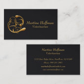 モダン.ゴールデンペット 名刺 (正面/裏面)