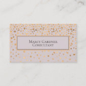 モダン，ゴールデン抽象芸術,プロフェッショナル 名刺 (正面)