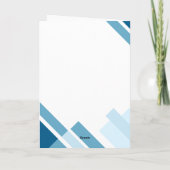 モダン サッカー コーチ サンキューカード (裏面)