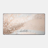 モダン,サロン,グリッター（模倣） デスクマット (正面)