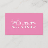 モダン,サロン, 10 -ロイヤリティカード エンクロージャーカード (正面)