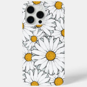 モダン シックな装飾のデイジー フラワー柄 ウォーターカラー Case-Mate iPhoneケース (裏面)