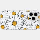 モダン シックな装飾のデイジー フラワー柄 ウォーターカラー Case-Mate iPhoneケース (裏面 (横))