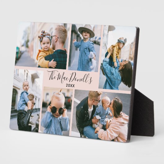 モダン シックス フォト プレート フォトプラーク (側面)