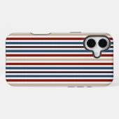 モダン シック ストライプ iPhoneケース (裏面横)