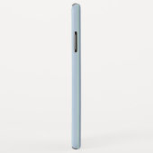 モダン シャイニング ブルー ストライプ Case-Mate iPhoneケース (裏面/右)