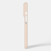 モダン シャンパンピンク 無地 単色 Case-Mate iPhoneケース (裏面 / 左)
