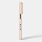 モダン シャンパンピンク 無地 単色 Case-Mate iPhoneケース (裏面 / 右)
