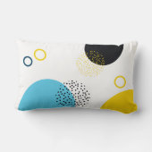 モダン,シンプルおもしろい,メンフィススタイル幾何学芸術 ランバークッション (裏面)