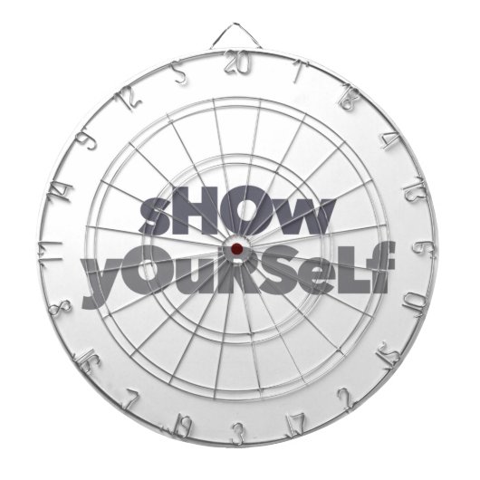 モダン、シンプルアーバンはっきりしたデザイン ダーツボード (正面)