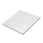 モダン,シンプルシックな波エレガント状の線 タイル (側面)