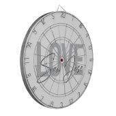 モダン,シンプルシック，カッコいいデザインラブサンノゼ ダーツボード (正面左)