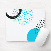 モダン,シンプルトレンディー，都市円グラフィック マウスパッド (マウス)