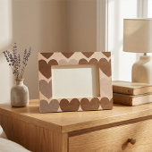 モダン,シンプルハートデザイン レーザー彫刻フレーム