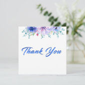 モダン、シンプル美しいサンキューカード (スタンド正面)