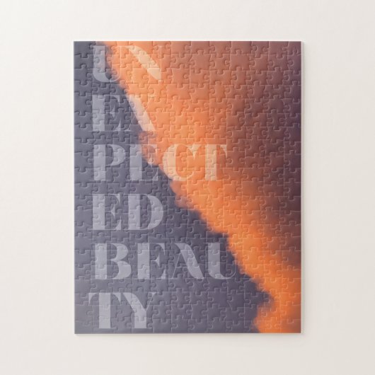 モダン,シンプル美しい,予期せぬ都市デザイン ジグソーパズル (縦)