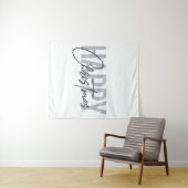 モダン,シンプル都市，デザインハッピークリスマス タペストリー (インサイチュ(横))