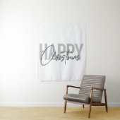 モダン,シンプル都市，デザインハッピークリスマス タペストリー (インサイチュ)