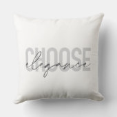 モダン,シンプル都市,デザイン選択エレガンス クッション (裏面)