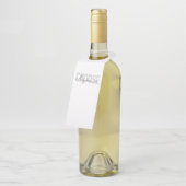 モダン,シンプル都市，デザイン選択エレガンス ボトルネックタグ (アングル)