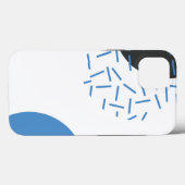 モダン,シンプル,カッコいい抽象芸術，図形のパターン Case-Mate iPhoneケース (裏面 (横))