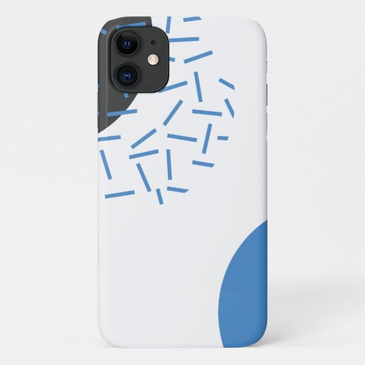 モダン,シンプル,カッコいい抽象芸術,図形のパターン Case-Mate iPhoneケース (裏面)