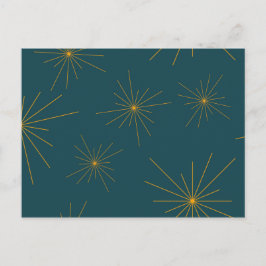 モダン,シンプル, カッコいい,トレンディー光の抽象化 ポストカード