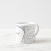 モダン,シンプル，グラフエレガントィックの想像デザイン エスプレッソカップ (正面右)