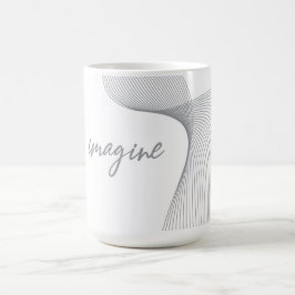 モダン,シンプル，グラフエレガントィックの想像デザイン コーヒーマグカップ