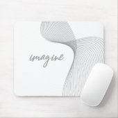 モダン,シンプル，グラフエレガントィックの想像デザイン マウスパッド (マウス)