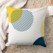 モダン,シンプル,トレンディー都ミニマル市抽象芸術アート クッション (ブランケット)