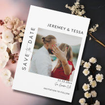 モダン シンプル ブラック＆ホワイト フォト