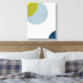 モダン,シンプル,ミニマルトレンディー都市抽象芸術 キャンバスプリント (インサイチュ (寝室))