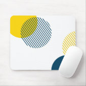 モダン,シンプル,ミニマルトレンディー都市抽象芸術 マウスパッド (マウス)