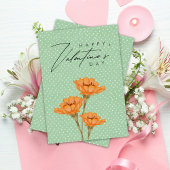 モダン シンプル ヴィンテージ バレンタインデーのカード シーズンカード