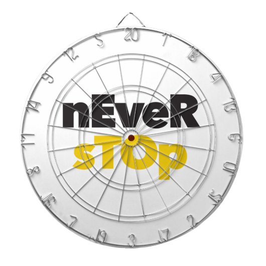 モダン,シンプル，入力はっきりしたデザインなしストップ ダーツボード (正面)