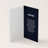 モダン | シンプル 名刺 (内部)