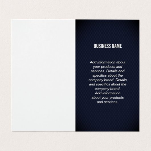 モダン | シンプル 名刺 (内部フラット)