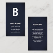 モダン | シンプル 名刺 (正面/裏面)