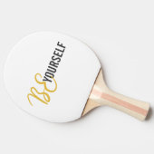 モダン,シンプル，自分自身の都市グラフィック 卓球ラケット (横)