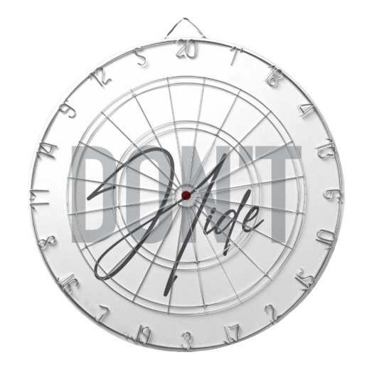 モダン,シンプル，都市カッコいいデザインを非表示にしない ダーツボード (正面)