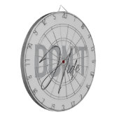 モダン,シンプル，都市カッコいいデザインを非表示にしない ダーツボード (正面左)