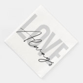 モダン,シンプル，都市タイポグラフィ"常に愛" (コーナー)