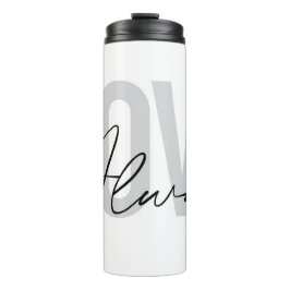 モダン,シンプル，都市タイポグラフィ"常に愛" タンブラー