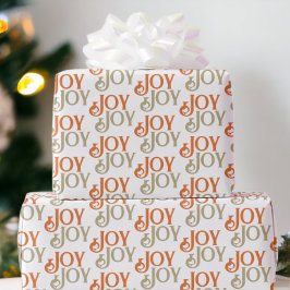 モダン・ジョイ・クリスマス ラッピングペーパー